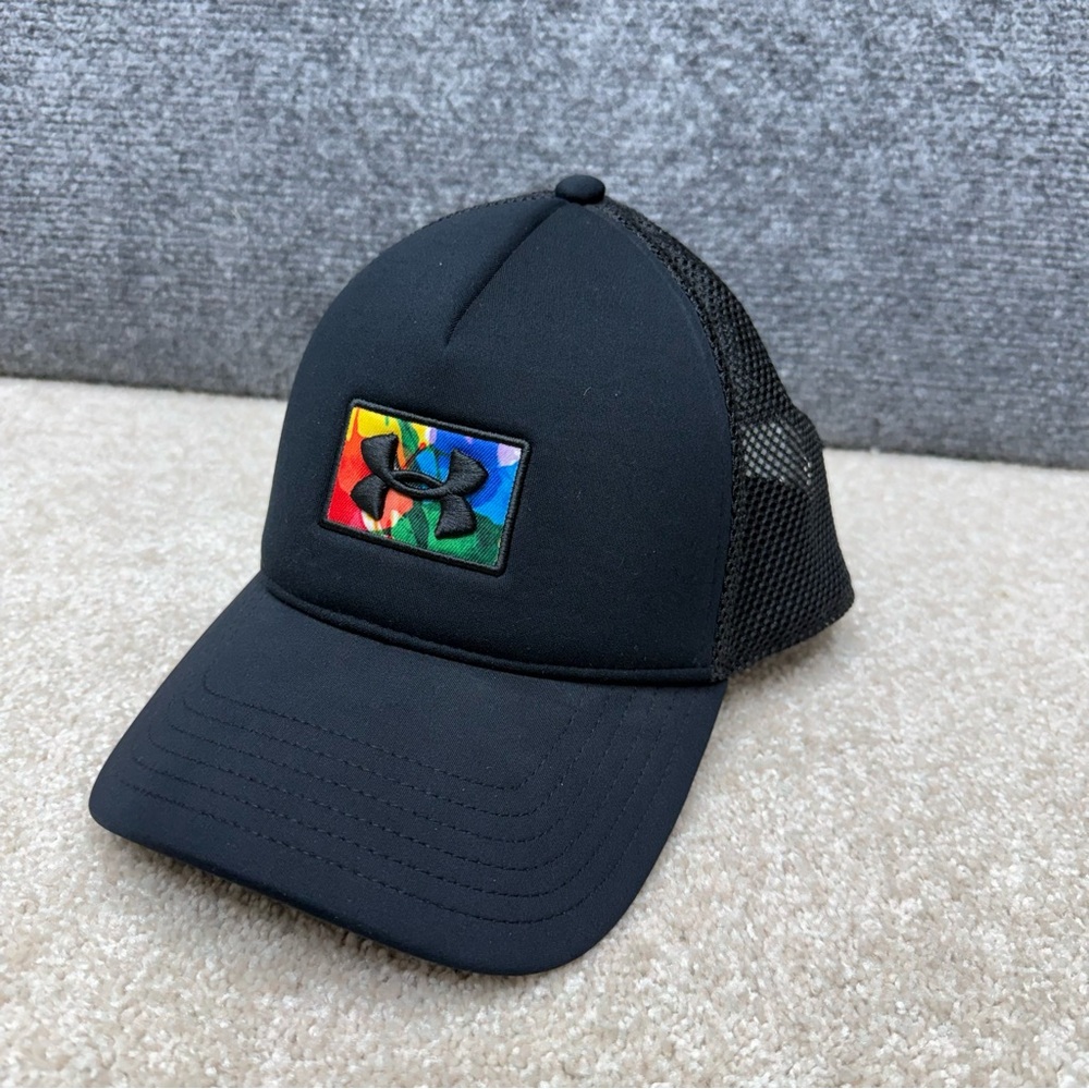 Under Armour trucker hat cap snapback united we win tie die patch adjustable - Picture 10 of 11